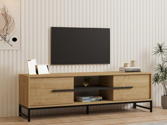 Hanah Home Soporte para TV Mono - Sapphire Oak Hanah Home Soporte para TV Mono - Sapphire Oak